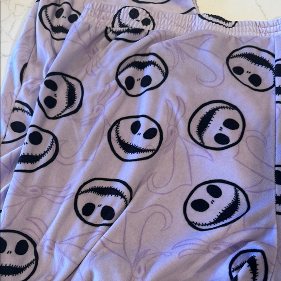 Disney Women's Sleep Pants - Purple Jack Skellington Nightmare Before Christmas - Picture 4 of 10